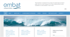 Desktop Screenshot of embatconsultoria.com
